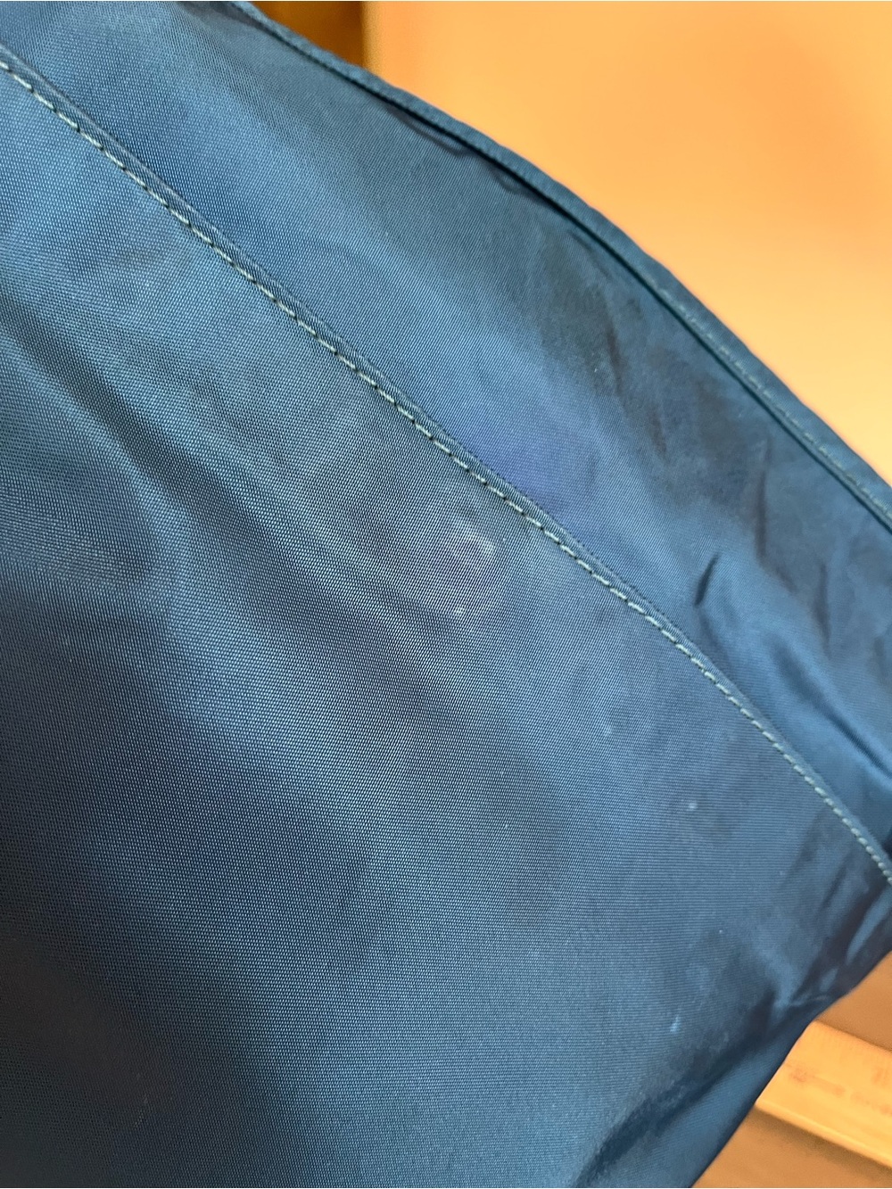 Tumi Teal-Blue Nylon Messenger Bag - Picture 7 of 14